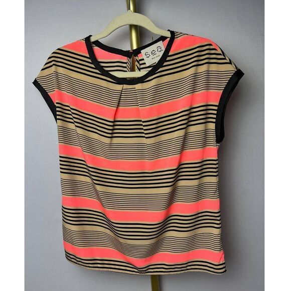 SEA New York Cap Sleeve Top Sz. 2 - Picture 2 of 5